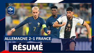 Allemagne 21 France le résumé I FFF 2023 [upl. by Ahsitram932]