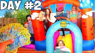 LAST TO LEAVE THE BOUNCY HOUSE WINS 1000 Challenge w The Norris Nuts [upl. by Nospmis]