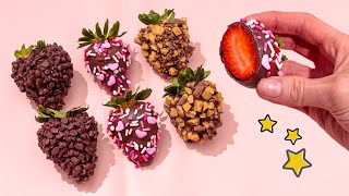 COMO HACER FRESAS CUBIERTAS CON CHOCOLATE  TIPS Y TRUCOS  DANI FLOWERS [upl. by Elbert292]