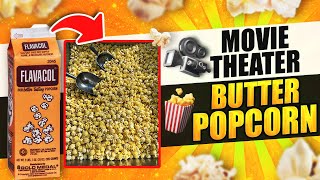 Butter Flavor Movie Popcorn Recipe in the Kettle Corn Machine ✨ [upl. by Aenal694]