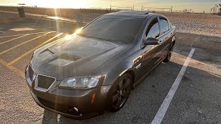 Introducing the Pontiac g8 to the channel and switching from gaming to car content [upl. by Enelhtac945]