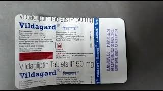 Vildagard Tablet  Vildagliptin 50mg Tablets ip uses  Vildagard Tablet uses side effects benefits [upl. by Durman949]