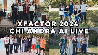 X Factor 2024 ecco le squadre per i Live Show Svelati i concorrenti selezionati dai giudici [upl. by Ogdon630]