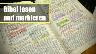 Die Bibel lesen und markieren [upl. by Shanan]