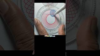 Spirograph drawing drawing spiroart art spirograph shorts [upl. by Aslam]