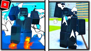 How to get JETPACK DOUBLE PLUNGER CAMERAMAN MORPH in ST BLOCKADE BATTLEFRONT  Roblox [upl. by Dowling]