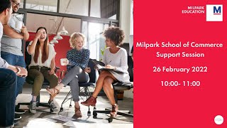 Milpark School of Commerce Support Session [upl. by Nosoj]