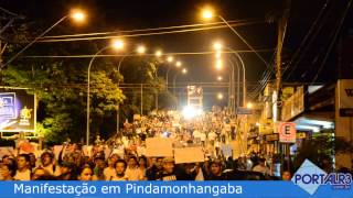 Manifestação em Pindamonhangaba [upl. by Goldfinch669]