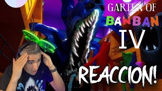 🔴Garten of Banban 6 TRAILER OFICIAL VIDEO REACCION [upl. by Gustie]