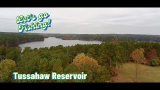 Fishing at Tussahaw Reservoir Locust Grove GA [upl. by Donegan]