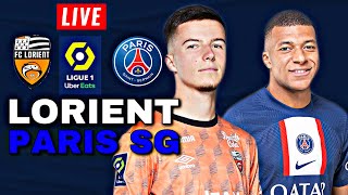 🔴LORIENT  PARIS LIVE  🔥LES MERLUS FACE A LOGRE PARISIEN   MATCH LIGUE 1 DIRECT FCL VS PSG [upl. by Atnuhs]