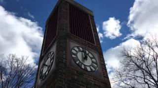 Noon Carillon Bells at Harrisburg Area Community College  121515 [upl. by Ahsiri]