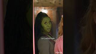 How Cynthia Erivo Became Elphaba A Breakdown of Her Green Makeup [upl. by Einon638]