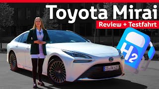 Toyota Mirai 2021  Review Testfahrt amp Tanken  Wasserstoffauto [upl. by Waldos]