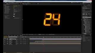 24 Intro  After Effects Tutorial [upl. by Odille]