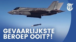 Bijzondere baan kijk mee met de ‘bommenman’  F35 FIGHTER 03 [upl. by Keppel]