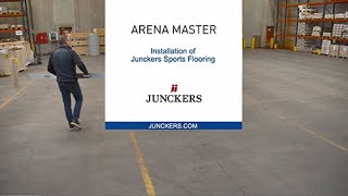 Junckers Arena Master  Installation video [upl. by Anaud]