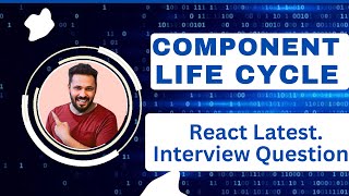 React Interview Question in Hindi  what is component life cycle in reactjs [upl. by Ettesyl]