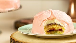 How to Make a Princess Torte Swedish Princess Cake 2 Ways [upl. by Oberg]