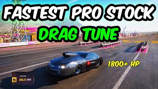 THE FASTEST PRO STOCK CAMARO DRAG TUNE  Forza Horizon 5 [upl. by Standley]