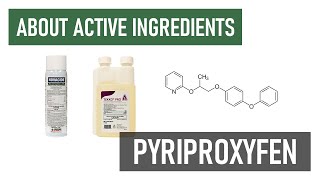 What is Pyriproxyfen Insect Growth Regulators [upl. by Akelam]