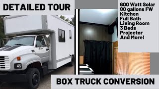 Box Truck Conversion GMC C5500 Topkick Detailed [upl. by Anihpesoj]