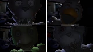 Weekdays at Wilburs Remastered All Jumpscares [upl. by Yob]