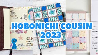 COMO PREPARO MI AGENDA NUEVA HOBONICHI TECHO COUSIN 2023 [upl. by Tnilk66]