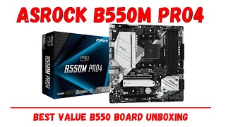 ASROCK B550M Pro4 A Solid B550 Board [upl. by Esirehs]