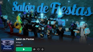 Salon de Fiestas Roblox night club [upl. by Kosaka]