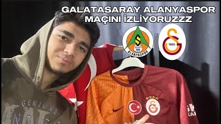 HEYECANDAN ÖLCEZZ GALATASARAYALANYASPOR MAÇINI TEPKİ VEREREK İZLİYOZZZZZ [upl. by Ynehpets]