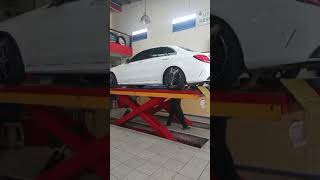 BalancingSpooringMercedes C300 SMV Pepaya Raya Jagakaesa Jkt Slt [upl. by Megan921]