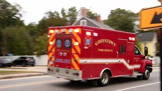 RARE CATCH  Goffstown NH Fire Department Ambulance 3 Responding [upl. by Rialcnis211]