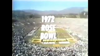 1972 Rose Bowl Game Stanford vs Michigan Opening [upl. by Nissa]