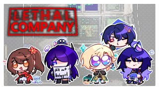 voice actors and robin simp play LETHAL COMPANY [upl. by Althea]