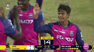 Dunith Wellalages Claims THREE Amazing Wickets  CPL 2024 [upl. by Ainav]