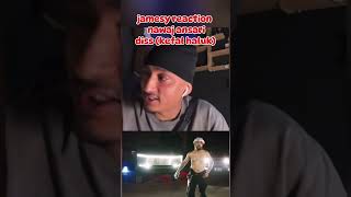 Jamesy live reaction nawaj ansari diss  kefal haluk [upl. by Goddord]