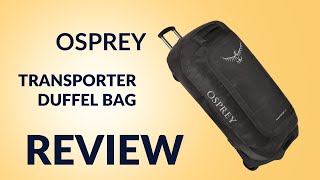 Osprey Transporter 120L Duffel Bag Review [upl. by Atteynek602]