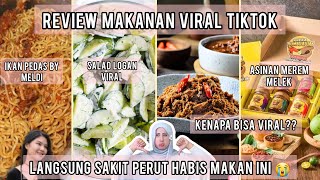 TASYI REVIEW MAKANAN VIRAL TIKTOK EP 10  LANGSUNG SAKIT PERUT HABIS MAKAN INI 😭 [upl. by Ardnuasak]