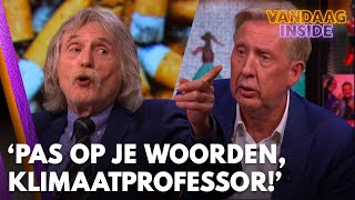 Johan grijpt in na opmerking klimaatprofessor Nu moet je op je woorden letten  VANDAAG INSIDE [upl. by Symer]