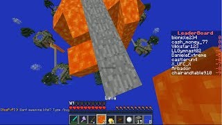 Minecraft SOLO Sky Wars 10 with Vikkstar [upl. by Ahsircal804]