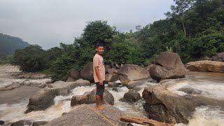 Nakachikong picnic spotScenic river ampbeautiful rock formations It is located in Badaka village [upl. by Brody]