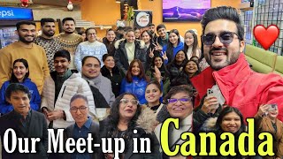 Our First Ever Meetup  Log Emotional Ho Gaye  Canada Me Hume Itna Pyar Mila  Jyotika and Rajat [upl. by Ynoble333]