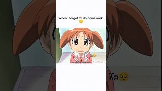 When I forgot to do homework 😭  animenetwork shortsfeed animeedits [upl. by Noivert942]