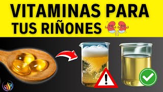 6 Vitaminas Esenciales para Sanar tu Proteinuria y Riñones de Forma Rápida  Saludable y Feliz [upl. by Idalla267]