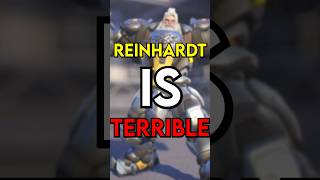 How Reinhardt Is TERRIBLE To Play In Overwatch shorts overwatch overwatch2 ow2 ow [upl. by Nimoynib]