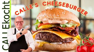 🍔 Cheeseburger selber machen Lecker Fastfood für Zuhause 🍔 [upl. by Race]