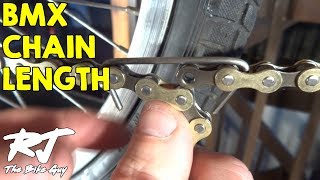 What Size amp Length Chain For Single SpeedBMX Bike [upl. by Jamieson]