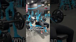 Bench press challenge for the girls shorts fitness 1stphorm [upl. by Neveda]