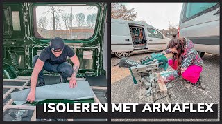 Camper isoleren met Armaflex [upl. by Snowber176]